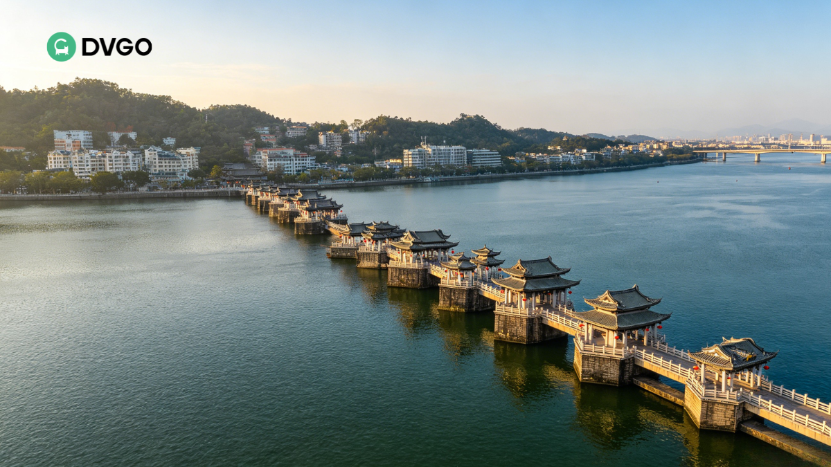 Chaozhou Guangji Bridge | Ancient engineering wonder of Chaoshan | DVGO tour highlight